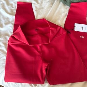 Alo 7/8 length airbrush leggings NWT